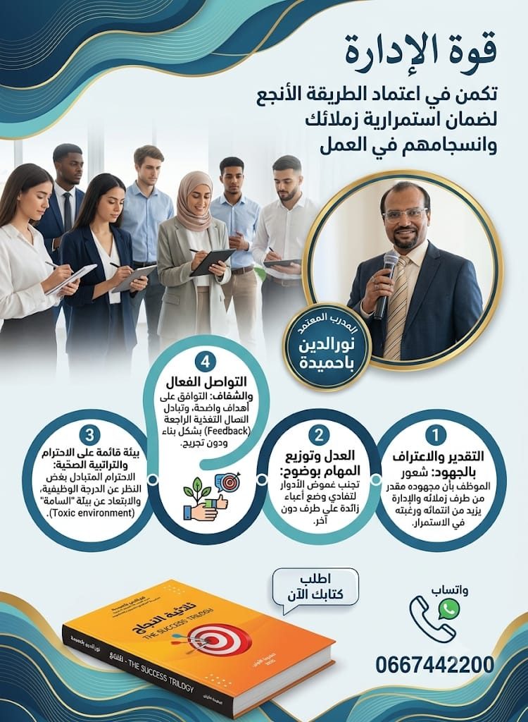 المدير الدكي هو اللي كيساهم في صناعة البيئة التي تُخرج أفضل ما لدى الفريق.