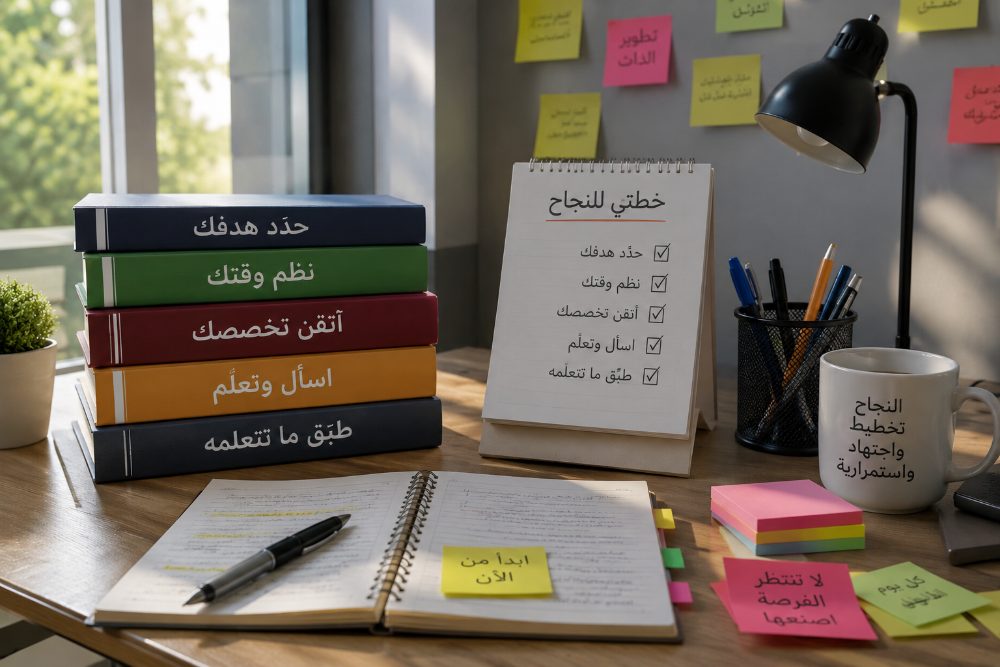 خماسيات التميز الجامعي - 1/10 خماسية النجاح الجامعي