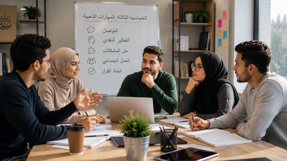 خماسيات التميز الجامعي - 3/10 - الخماسية الثالثة: المهارات الذهبية