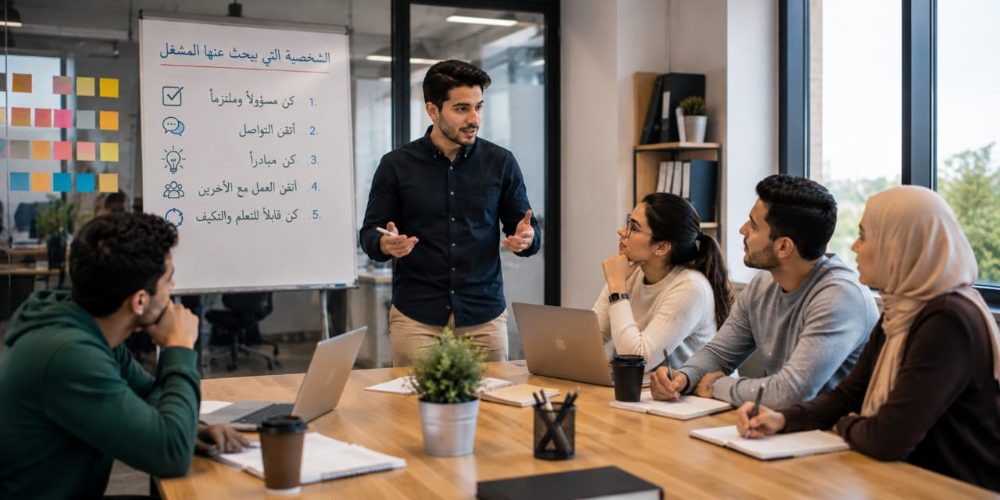 خماسيات التميز الجامعي. 2/10 الخماسية الثانية: الشخصية التي يبحث عنها المشغّل