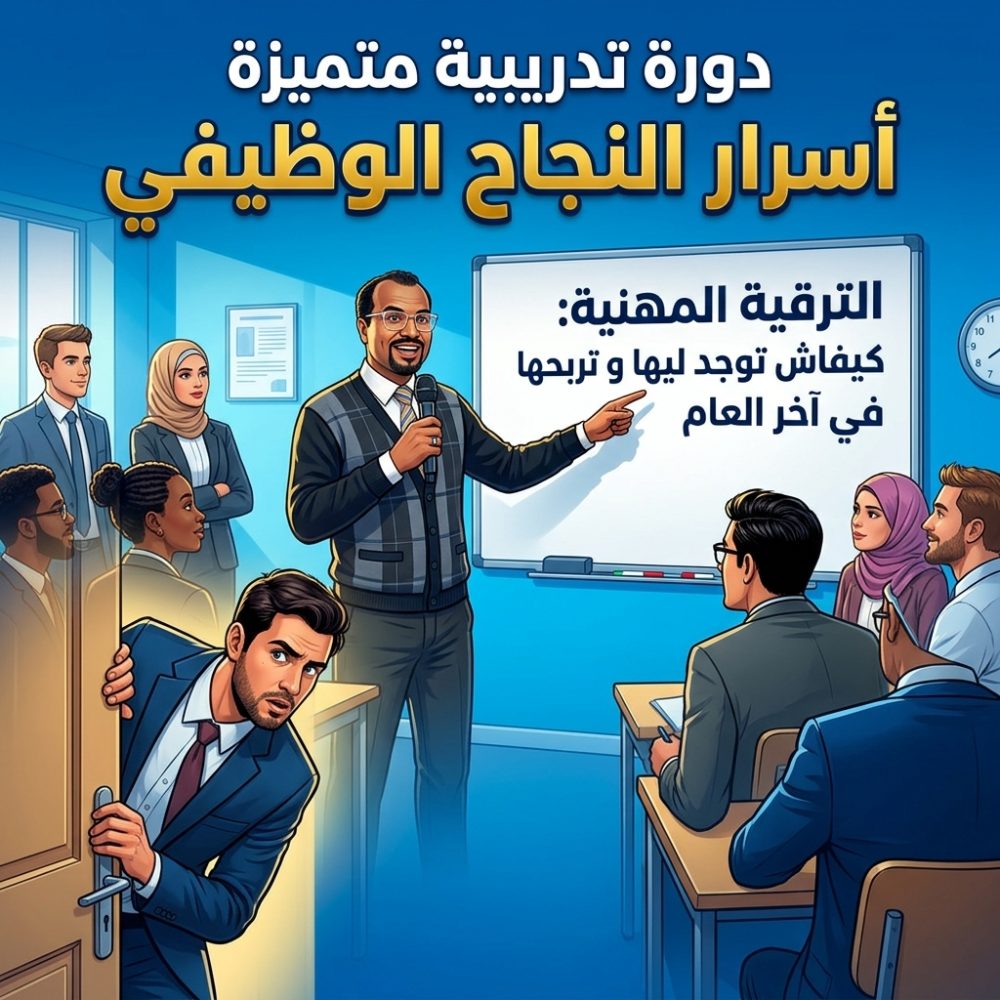 كلشي بغا الترقية المهنية السنوية و لكن قليل لي عارف كيفاش اليوم نوضح ليك وخا تكون مو ظف عادي كيفاش تكون موظف دكي و الترقية في جيبك