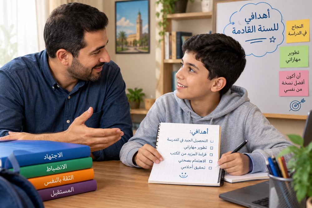 رسائل إلى كل أب وأم - هل تحدثتم مع أبنائكم عن أهداف السنة القادمة؟