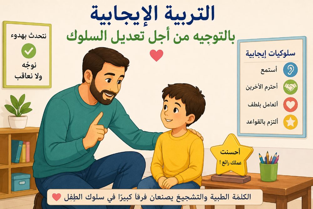 توجيه سلوك الأطفال قبل تعديله